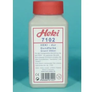 Schneller Versand Heki 7102 Heki dur Farbe Granit, 200 ml - Neu - OVP