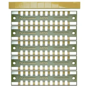 Bestpreis Viessmann 6859 Löt-Verteilerleisten 2-polig, 5 Stück