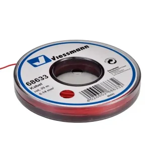 Viessmann 68633 Kabel auf Abrollspule 0,14 mm², rot, 25 m Garantierte Lieferung