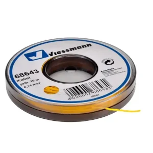 Viessmann 68643 Kabel auf Abrollspule 0,14 mm², gelb, 25 m Nur Für Kurze Zeit
