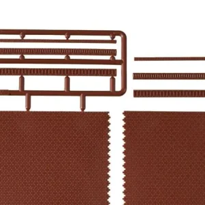 Auhagen - 44630 - Ziegelmauern mit Zahnfriesvarianten (4 Stück) Rabatt