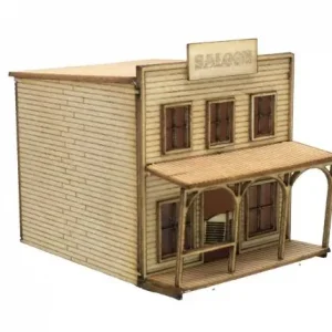 Anlagen-Architekt - 4502 - Der wilde Westen - Saloon (Bausatz) ehemals Micro Welten 06-11 Ausverkauf