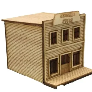 Anlagen-Architekt - 4506 - Der wilde Westen - General Store (Bausatz) ehemals Micro Welten 06-15 Beliebt