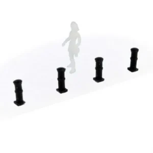 Kostenloser Versand N-Train - 21272 - hohe Poller - 32 Stück Fertigmodell