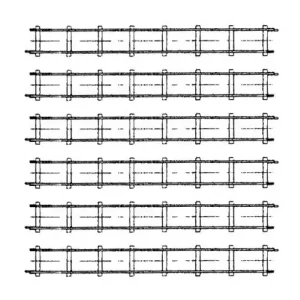 Anlagen-Architekt - 3423 / 29016 - Feldbahn 6 Gleise gerade (Bausatz - ehemals Hammerschmid / Railino) Meistverkauft