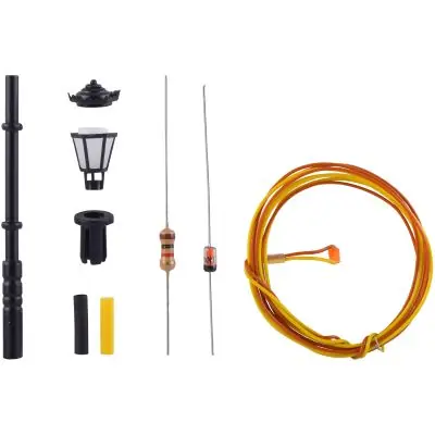 Viessmann 6920 Bausatz Parklaterne, mit LED warmweiß Rabatt