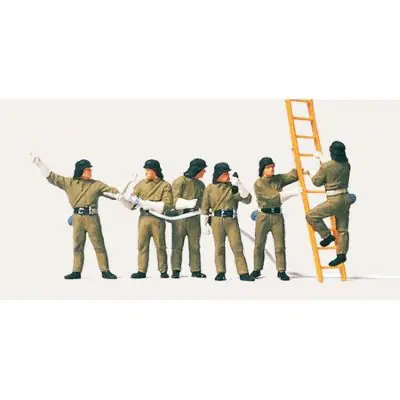 Merten 0212545 H0 Feuerwehrmänner DDR Geprüft