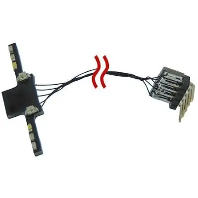 Viessmann 8415 H0 Stoßstange mit LED-Beleuchtung für lange Anhänger und Auflieger Markenware