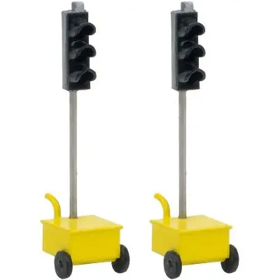 Faller 161842 H0 Baustellenampeln, 2 Stück Mega-Angebot