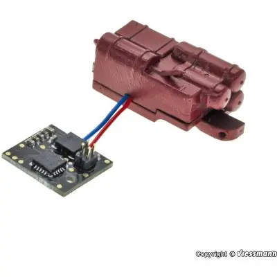 Kracherpreis Viessmann 8454 H0 CarMotion Nachrüst-Set Sound für MB Rundhauber, rotbraun