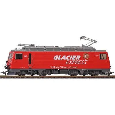 Bemo 1562256 H0 E-Lok „Glacier Express“ HGe 4/4 II 106, MGB, Ep. VI, AC-Digitial Markenprodukt