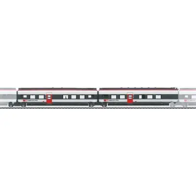 Märklin 43452 H0 Ergänzungswagen-Set 2 zum RABe 501 022 "Giruno Top-Seller