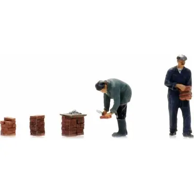Artitec 5870013 H0 Maurer 1930-1990 (2x) Versand Am Gleichen Tag