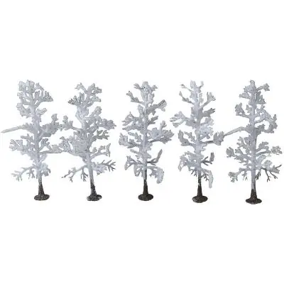 Mega-Angebot Faller 181582 Schneebedeckte Bäume (5 Stück)