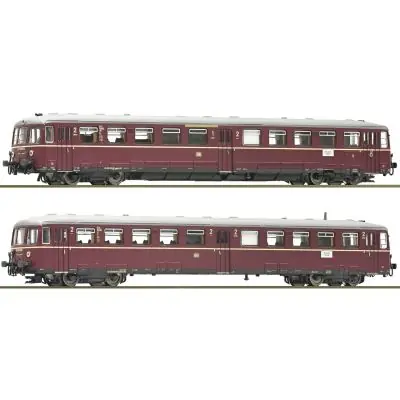 Letzte Chance Fleischmann 740103 Akkutriebwagen BR ETA 150 mit Steuerwagen, DB, Ep. III