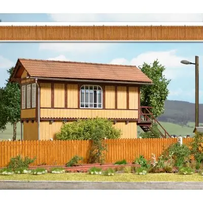 Busch 10243 Bretterzaun aus Echtholz Preisknaller