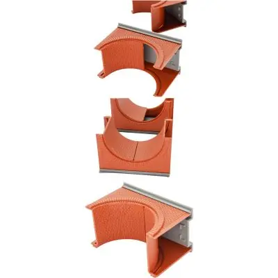 Vollmer 47313 N Backstein-Viadukt, gerade Preis Gesenkt