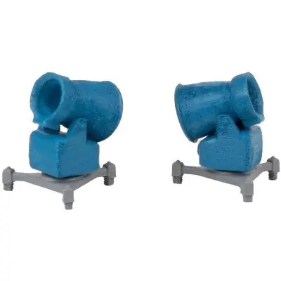 Geprüft Faller 180873 H0 2 Schneekanonen