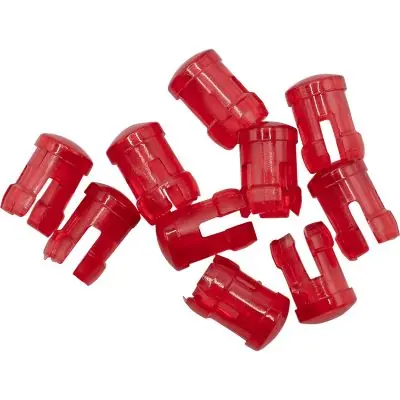 Kostenfreie Lieferung Schönwitz 51510 LED Kappen 3mm rot transparent (10 Stück)