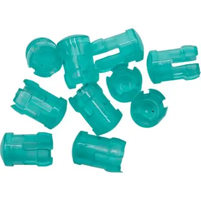 Jetzt Kaufen Schönwitz 51511 LED Kappen 3mm grün transparent (10 Stück)