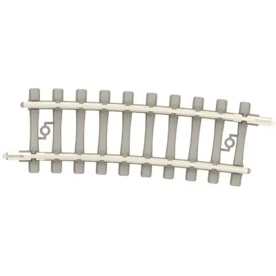 Knallerangebot Minitrix 14513 Gebogenes Gleis mit Betonschwellen, R3 329,0 mm 7,5 GR
