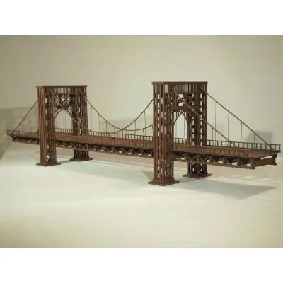 Neu Im Sortiment Hack Brücken 15210 Hängebrücke 117,5cm 2-gl. oder Straße (grau)