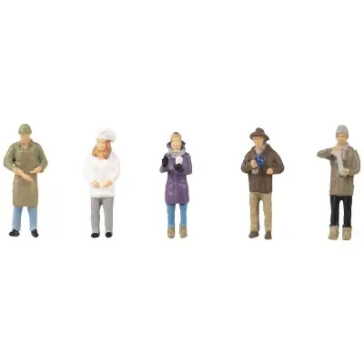 Faller 151649 H0 Weihnachtsmarktverkäufer Zertifiziert