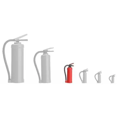 Abverkauf Weinert 32541 H0 Feuerlöscher (4 Stück)