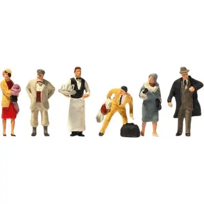 Preiser 12448 H0 Am Bahnsteig. 1925-1930 Neu