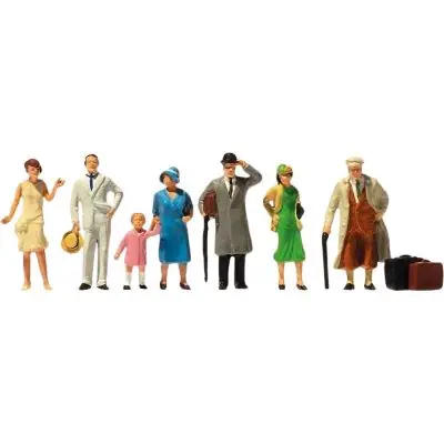 Preiser 12446 H0 Passanten. 1925-1930 Top-Angebot