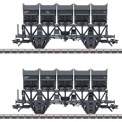 Märklin 46358 H0 2er Set Muldenkippwagen, CFL, Ep.III, WS Finale Aktion