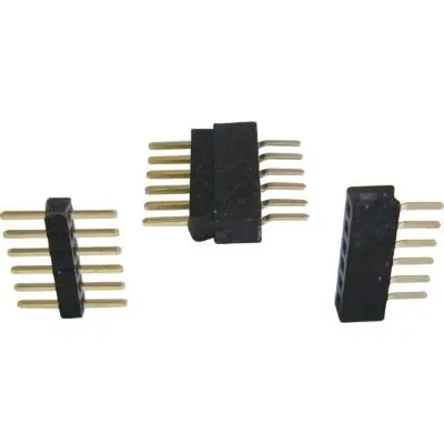 Schönwitz 50984 Steckverbinder RM 1.0, 6 polig, Stecker + Buchse (10 Stück) Kracherpreis