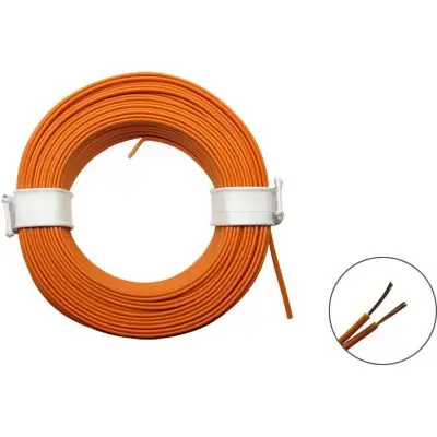 Kracherpreis Schönwitz 50363 LIYZ Doppellitze 2x0,08 mm² (orange) 10 m