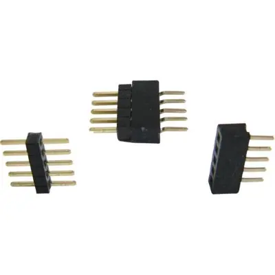Schönwitz 50983 Steckverbinder RM 1.0, 5 polig, Stecker + Buchse (10 Stück) Kostenloser Versand