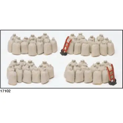 Preiser 17102 Bausatz: 60 Säcke Online Kaufen