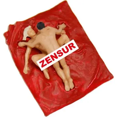 Highlight Viessmann 1501 H0 Sexy Liebespaar auf Decke, bewegt