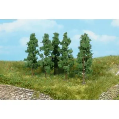 Heki 1123 Schwarzpappeln, 5,5 cm hoch (6 Stück) Günstig