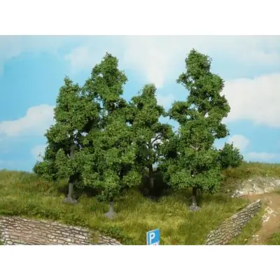 Heki 1933 Obstbäume 5 cm hoch (5 Stück) Preisknaller