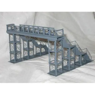 Billig Hack Brücken 14050 Fußgängersteg · 2-gleisig, F1, grau