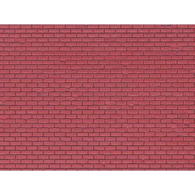 Meistverkauft Vollmer 46033 H0 Mauerplatte Klinker aus Kunststoff, 21,8 x 11,9 cm (1 Stück)