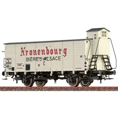 Zertifiziert Brawa 50994 H0 Bierwagen Hlf, SNCF, Ep.III u0027Kronenbourgu0027