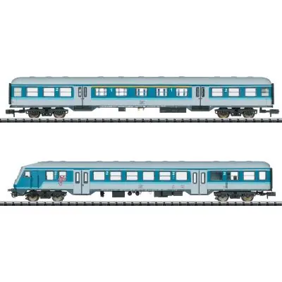 Saisonangebot Minitrix 18262 Wagen-Set „Blaulinge“, GfF, Ep. VI