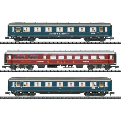 Rabatt Minitrix 18259 Schnellzugwagen-Set "F 41 Senator