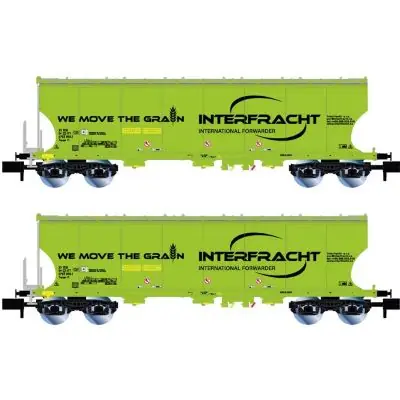 Solange Der Vorrat Reicht Arnold HN6625 2-tlg. Set Schwenkdachwagen, CZ-Interfracht, Ep. VI