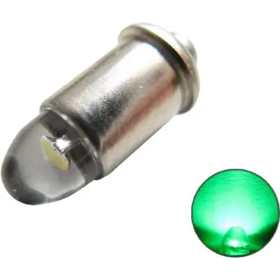 Beliebt Schönwitz 50151 LED Leuchtmittel 600010 MS4 Steckfassung (grün) 12V bis 22V (10 Stück)