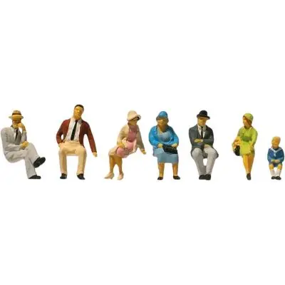 Direktkauf Preiser 12444 H0 Sitzende Personen. 1925-1930