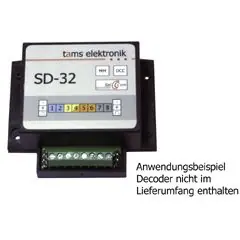 Bestpreis tams elektronik 43-00328-01 Gehäuse für SD-32
