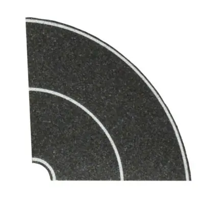 Expressversand Heki 6580 Kurven Asphalt 90° (4 Stück)