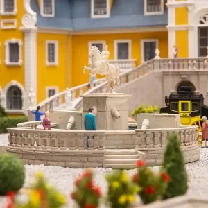 Finale Aktion Faller 130129 H0 Schlossgartenbrunnen