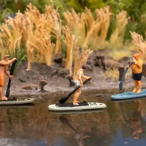 Zertifiziert Faller 151736 H0 Stand-Up-Paddler